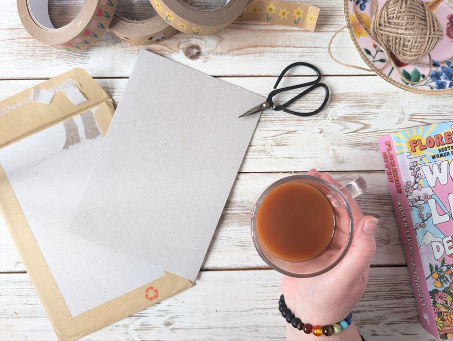 DIY Bookmark Craft made with Babipur Paper Tapes